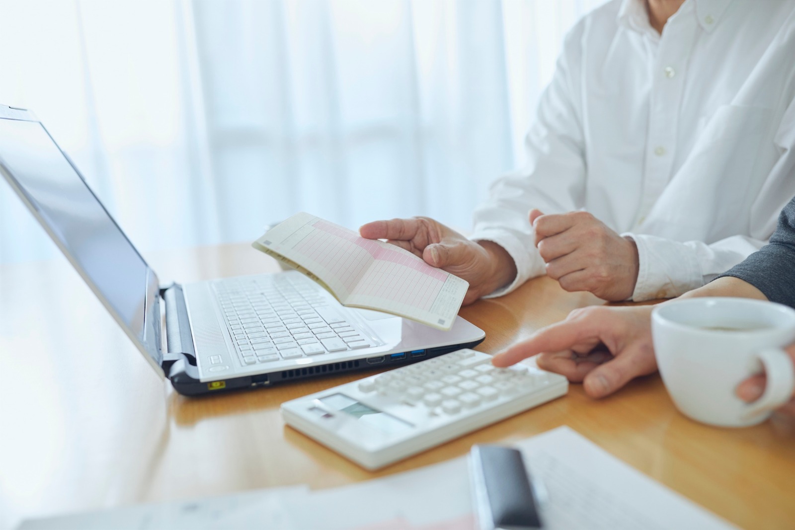 Modern city skyline with architectural structures